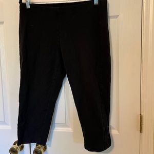Women's Black.Capris Size Medium Petite